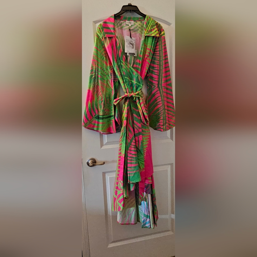 Sassy JONES Rosa Wrap Dress NWT